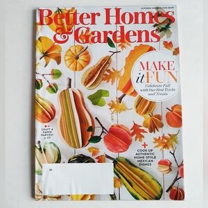 Better Homes & Gardens Magazine October, 2021 - Fall - Home Style Mexican Dishes